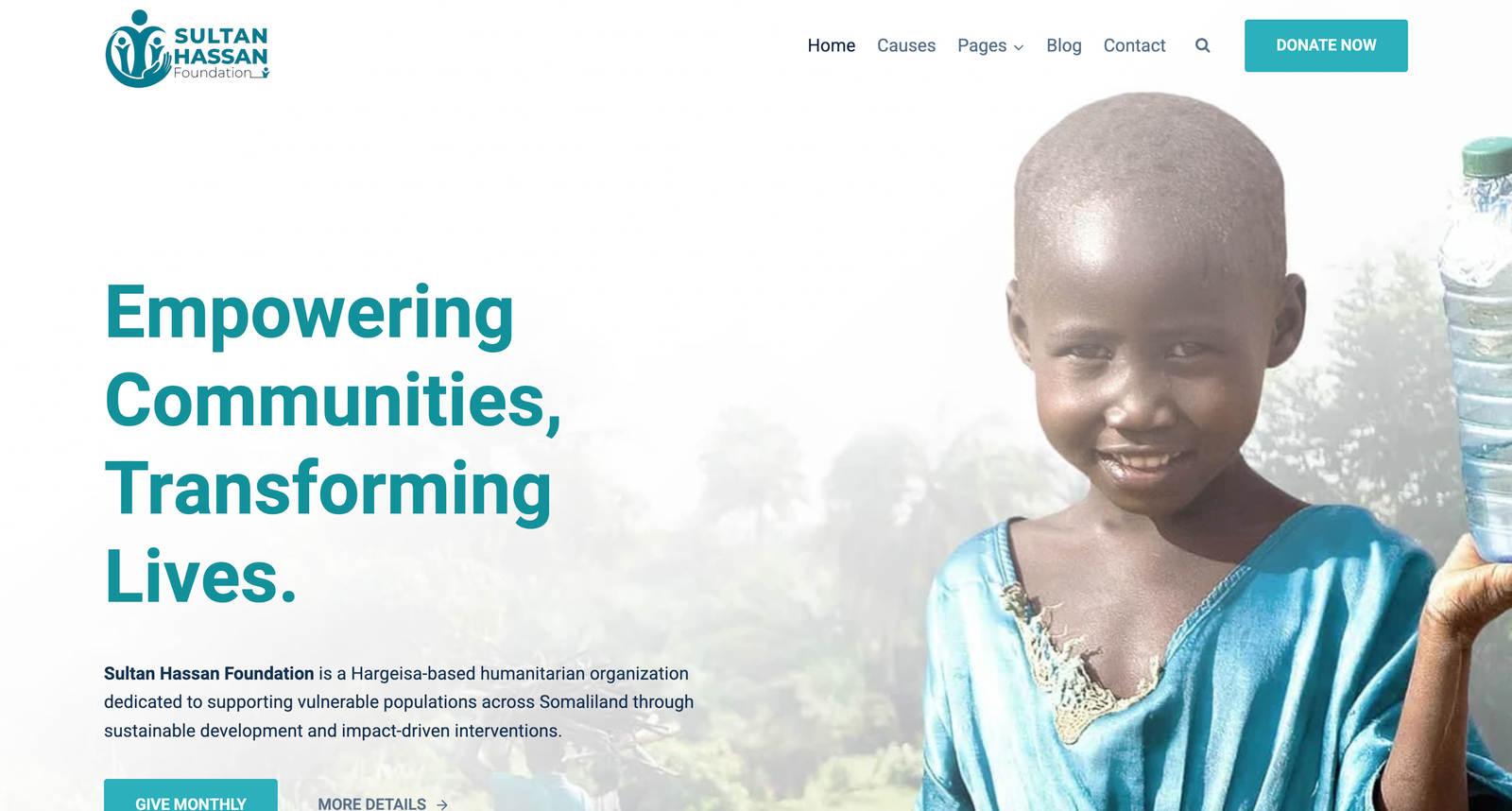 Sultan Hassan Foundation Website